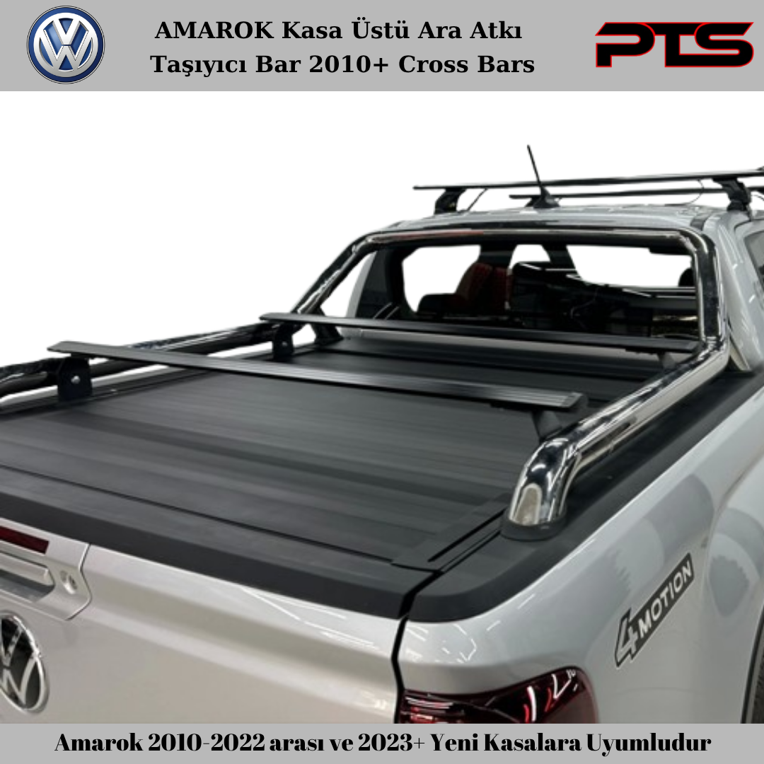 Amarok Kasa Üstü Taşıyıcı Bar Ara Atkı 2010+ Cross Bars Rack Kit