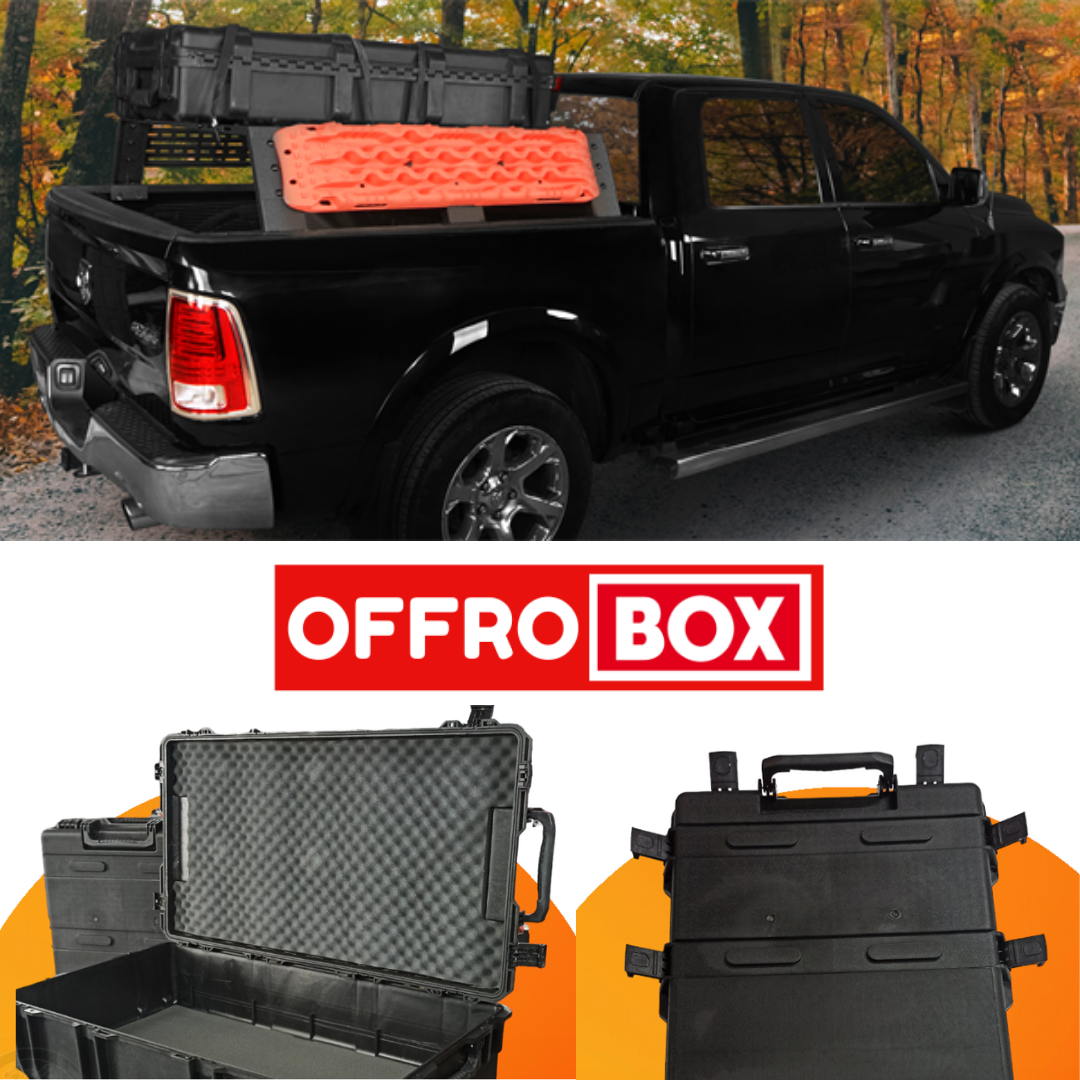 Offro Box Büyük Saklama Kutusu Pikap Tavan Sandık 113x65 cm Box